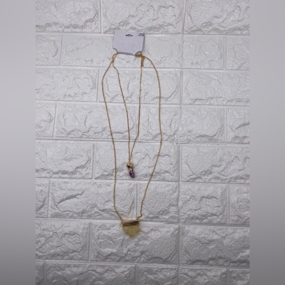 Target Fashion Jewelry 2 Strand Necklace 1 Piece Gold Tone - Picture 5 of 9